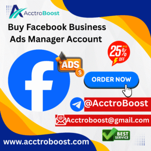Buy Facebook Business Manager Account