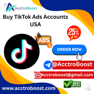  Buy Verified TikTok Ads Account USA